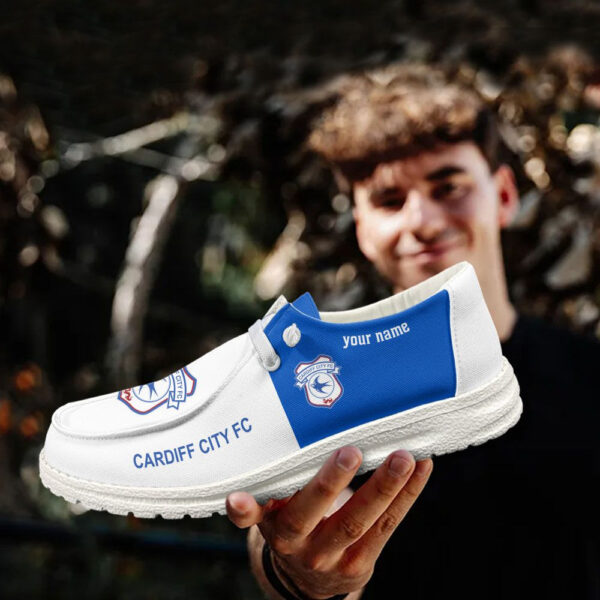 Tubopro Cardiff City F.C Personalized Hey Dude Shoes For Men And Women - Image 2