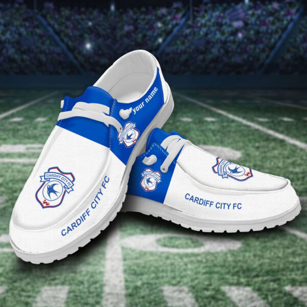 Tubopro Cardiff City F.C Personalized Hey Dude Shoes For Men And Women