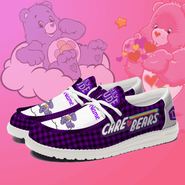 Tubopro Care Bears Personalized Hey Dude Shoes For Men And Women