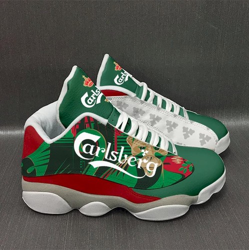 Tubopro Carlsberg Beer AJ13 Sneakers Shoes For Men And Women
