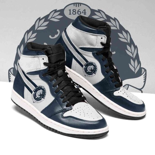 Tubopro Carlton Blues AFL AJ1 High Sneakers Shoes For Men And Women