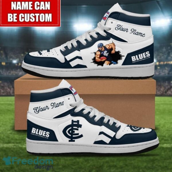 Tubopro Carlton Blues AJ1 High Sneakers Shoes For Men And Women