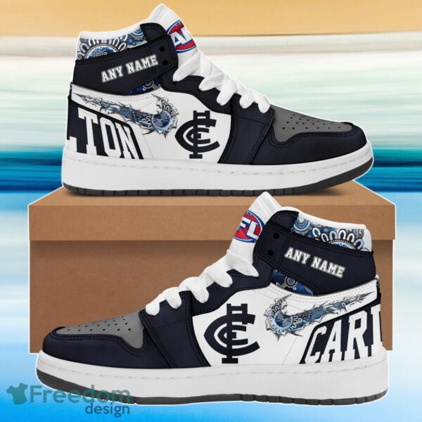 Tubopro Carlton Blues AJ1 High Sneakers Shoes For Men And Women