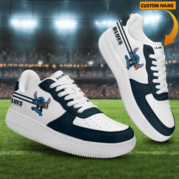 Tubopro Carlton Football Club Air Low-Top Sneakers Shoes For Men And Women - Image 2