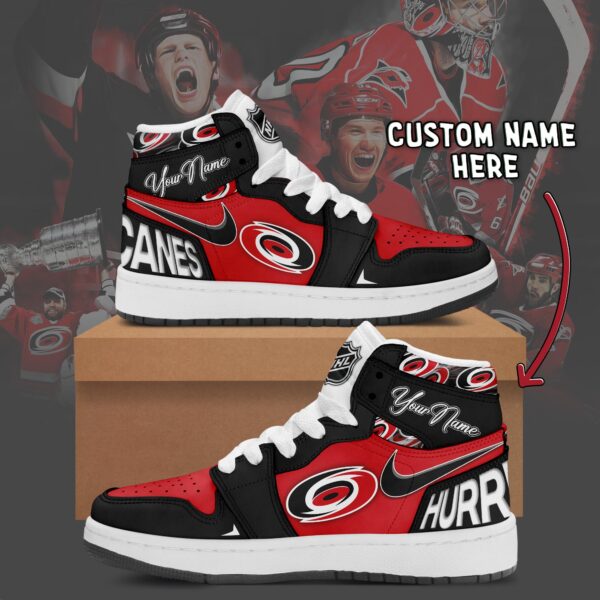 Tubopro Carolina Hurricanes AJ1 High Sneakers Shoes For Men And Women