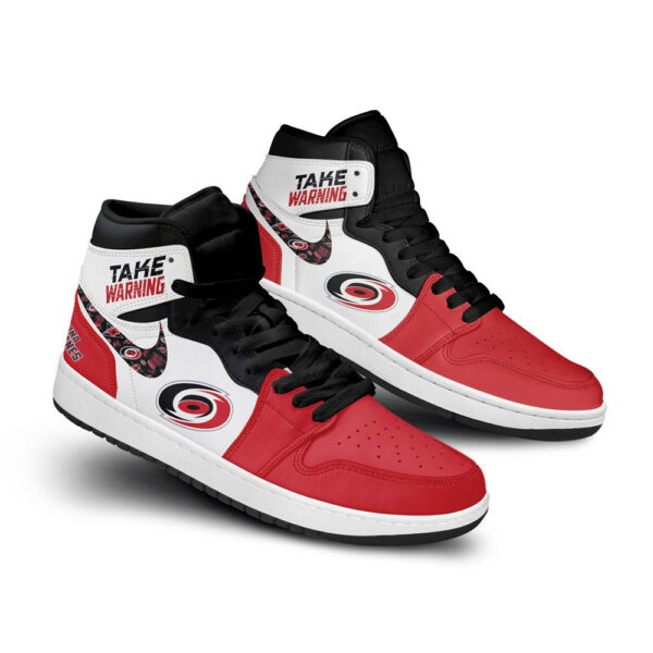 Tubopro Carolina Hurricanes AJ1 High Sneakers Shoes For Men And Women - Image 2