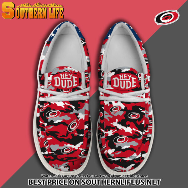 Tubopro Carolina Hurricanes Personalized Hey Dude Shoes For Men And Women