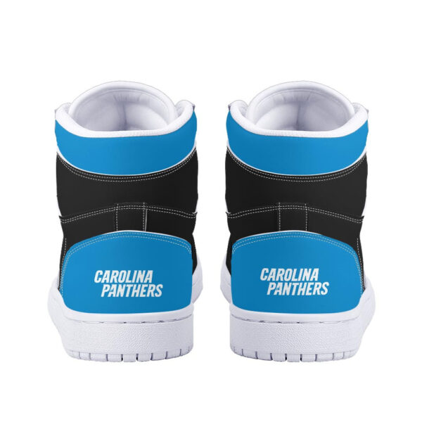 Tubopro Carolina Panthers AJ1 High Sneakers Shoes For Men And Women - Image 4