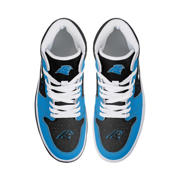 Tubopro Carolina Panthers AJ1 High Sneakers Shoes For Men And Women - Image 3