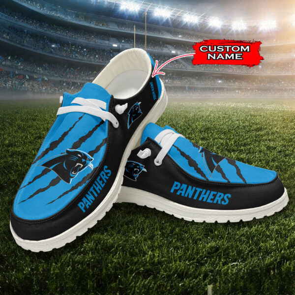Tubopro Carolina Panthers Hey Dude Shoes For Men And Women - Image 2
