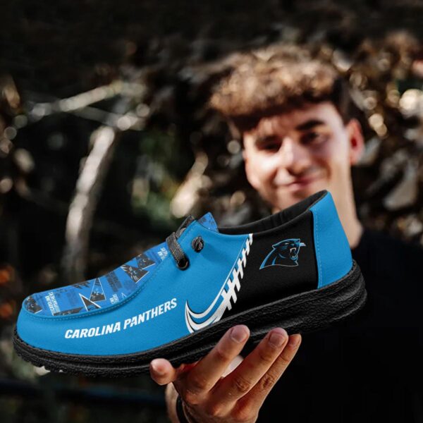 Tubopro Carolina Panthers Hey Dude Shoes For Men And Women - Image 4