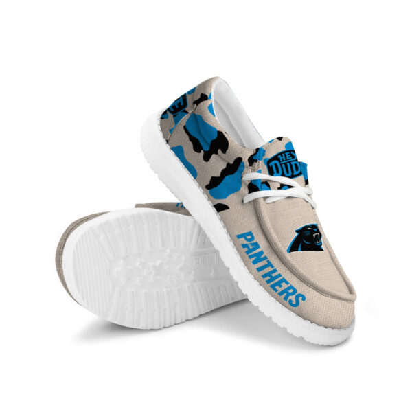 Tubopro Carolina Panthers Hey Dude Shoes For Men And Women - Image 3