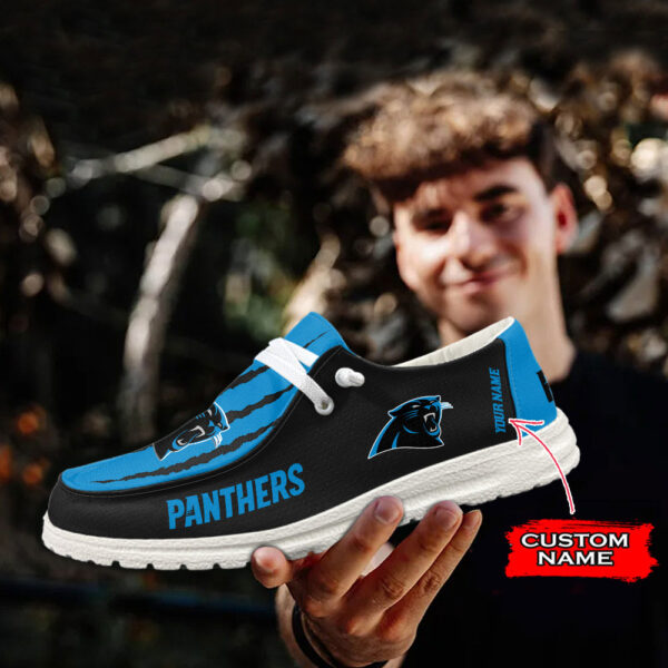 Tubopro Carolina Panthers Hey Dude Shoes For Men And Women - Image 3