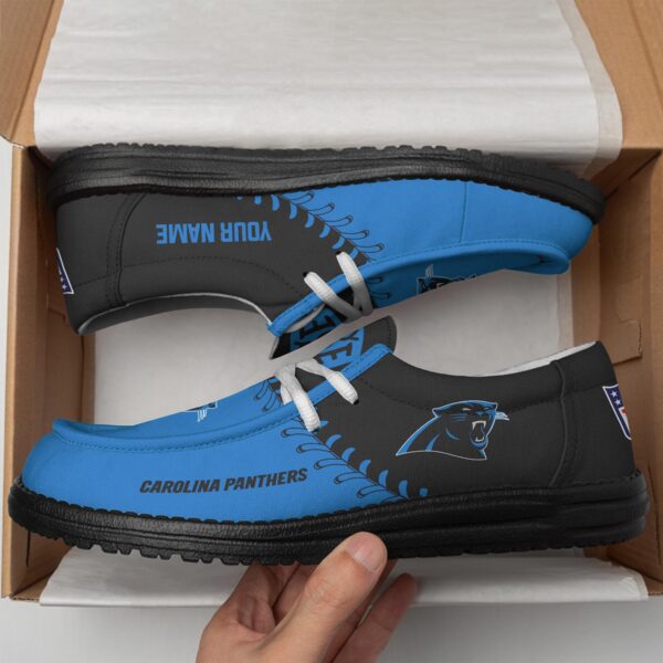 Tubopro Carolina Panthers Hey Dude Shoes For Men And Women - Image 4