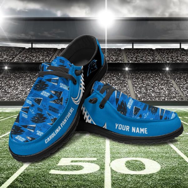 Tubopro Carolina Panthers Hey Dude Shoes For Men And Women - Image 2