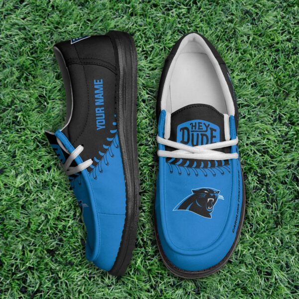 Tubopro Carolina Panthers Hey Dude Shoes For Men And Women - Image 2