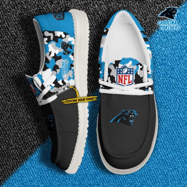 Tubopro Carolina Panthers Hey Dude Shoes For Men And Women - Image 2