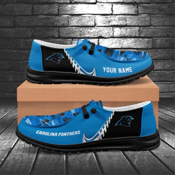 Tubopro Carolina Panthers Hey Dude Shoes For Men And Women - Image 6