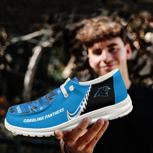 Tubopro Carolina Panthers Hey Dude Shoes For Men And Women - Image 3