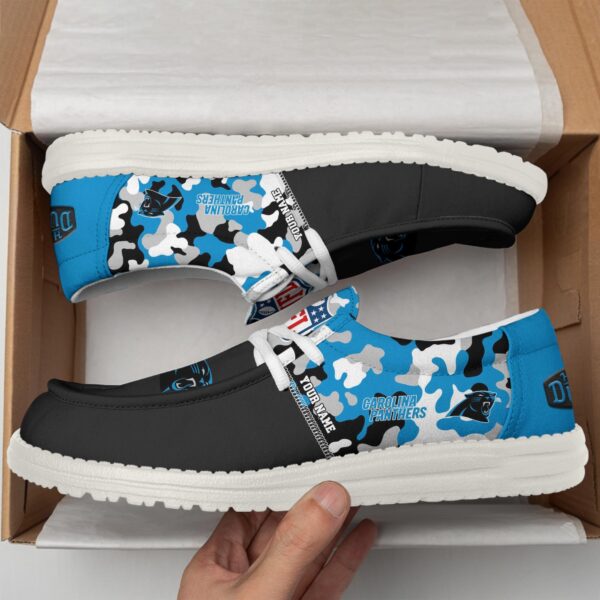 Tubopro Carolina Panthers Hey Dude Shoes For Men And Women - Image 3