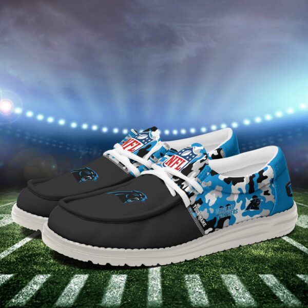 Tubopro Carolina Panthers Hey Dude Shoes For Men And Women - Image 4