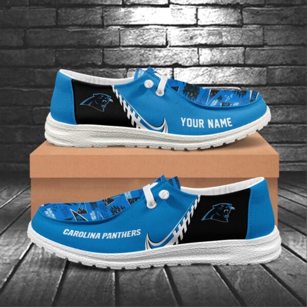 Tubopro Carolina Panthers Hey Dude Shoes For Men And Women - Image 5