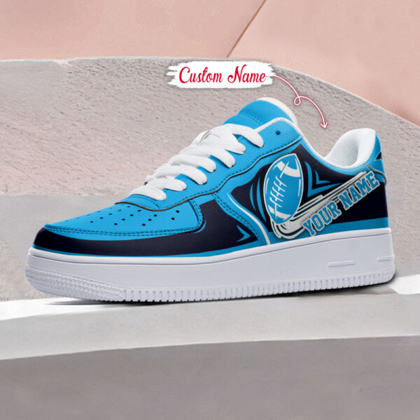 Tubopro Carolina Panthers NFL Air Low-Top Sneakers Shoes For Men And Women - Image 3