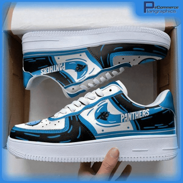 Tubopro Carolina Panthers NFL Air Low-Top Sneakers Shoes For Men And Women