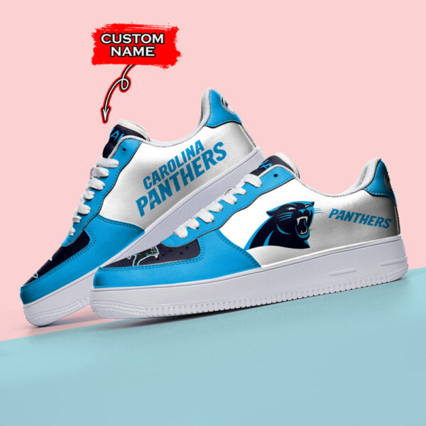 Tubopro Carolina Panthers NFL Air Low-Top Sneakers Shoes For Men And Women - Image 3