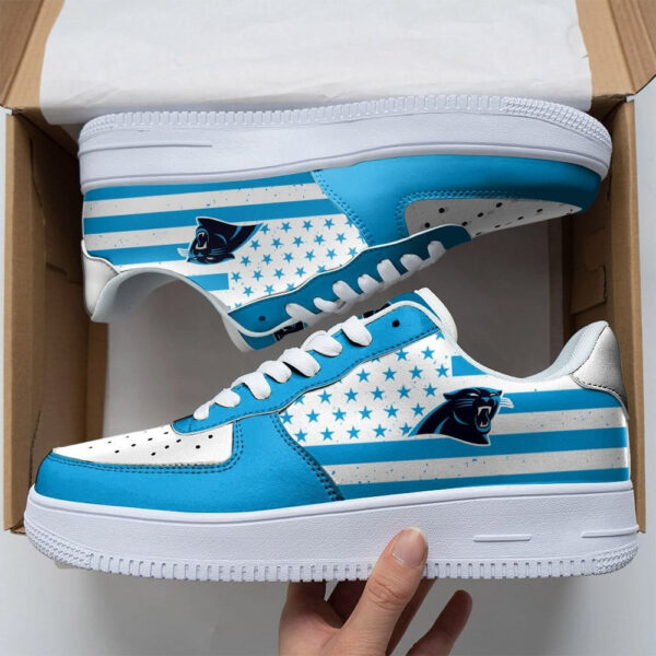 Tubopro Carolina Panthers NFL Air Low-Top Sneakers Shoes For Men And Women