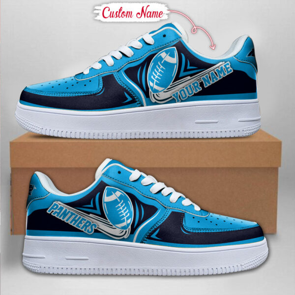 Tubopro Carolina Panthers NFL Air Low-Top Sneakers Shoes For Men And Women - Image 2