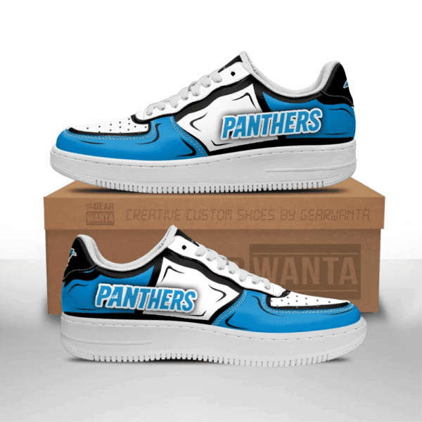 Tubopro Carolina Panthers NFL Air Low-Top Sneakers Shoes For Men And Women