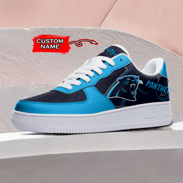 Tubopro Carolina Panthers NFL Air Low-Top Sneakers Shoes For Men And Women - Image 2