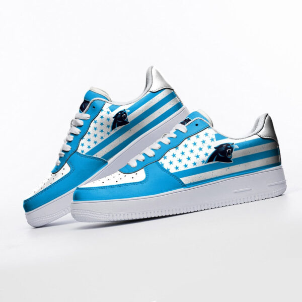 Tubopro Carolina Panthers NFL Air Low-Top Sneakers Shoes For Men And Women - Image 3