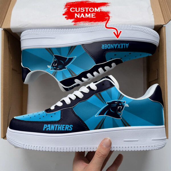 Tubopro Carolina Panthers NFL Air Low-Top Sneakers Shoes For Men And Women