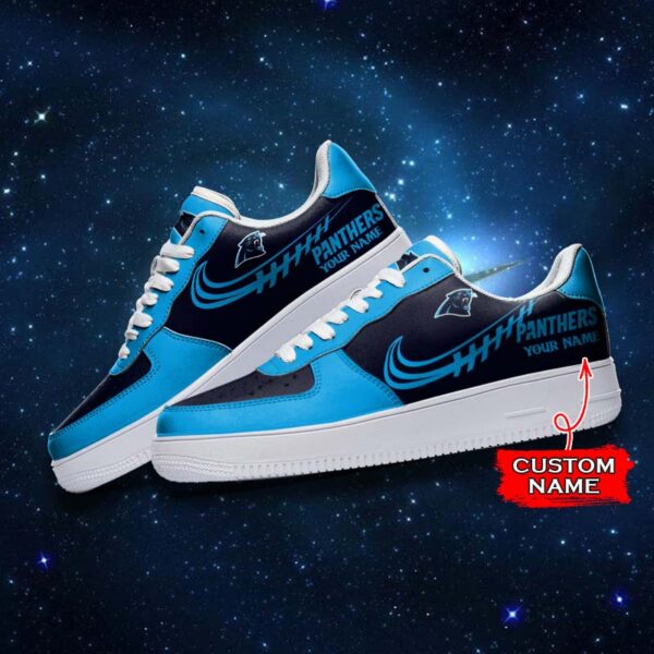 Tubopro Carolina Panthers NFL Air Low-Top Sneakers Shoes For Men And Women - Image 3