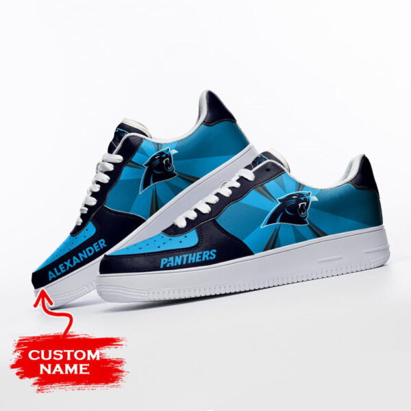 Tubopro Carolina Panthers NFL Air Low-Top Sneakers Shoes For Men And Women - Image 3