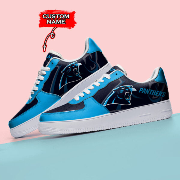 Tubopro Carolina Panthers NFL Air Low-Top Sneakers Shoes For Men And Women - Image 3