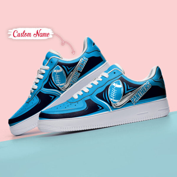 Tubopro Carolina Panthers NFL Air Low-Top Sneakers Shoes For Men And Women - Image 4