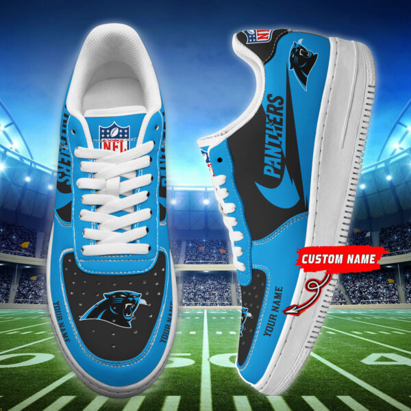 Tubopro Carolina Panthers NFL Air Low-Top Sneakers Shoes For Men And Women