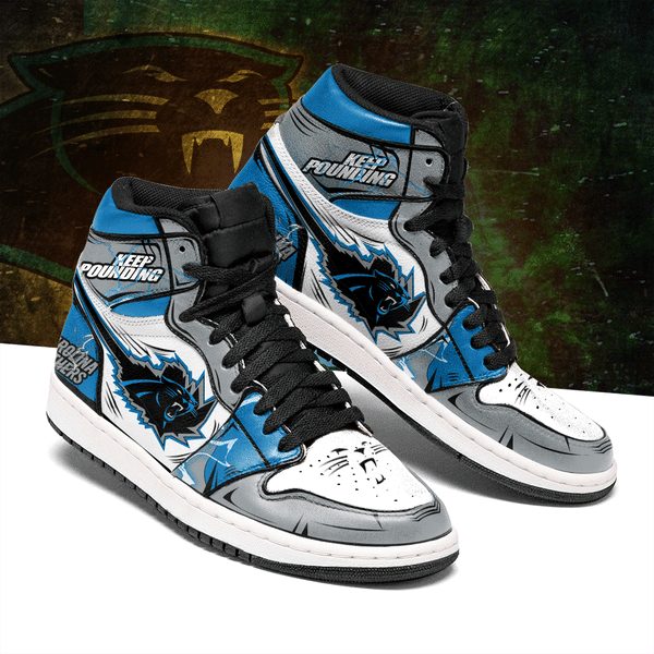Tubopro Carolina Panthers NFL AJ1 High Sneakers Shoes For Men And Women