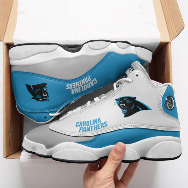 Tubopro Carolina Panthers NFL AJ13 Sneakers Shoes For Men And Women - Image 2