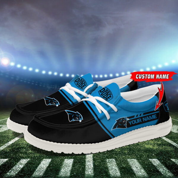 Tubopro Carolina Panthers Personalized Hey Dude Shoes For Men And Women - Image 3