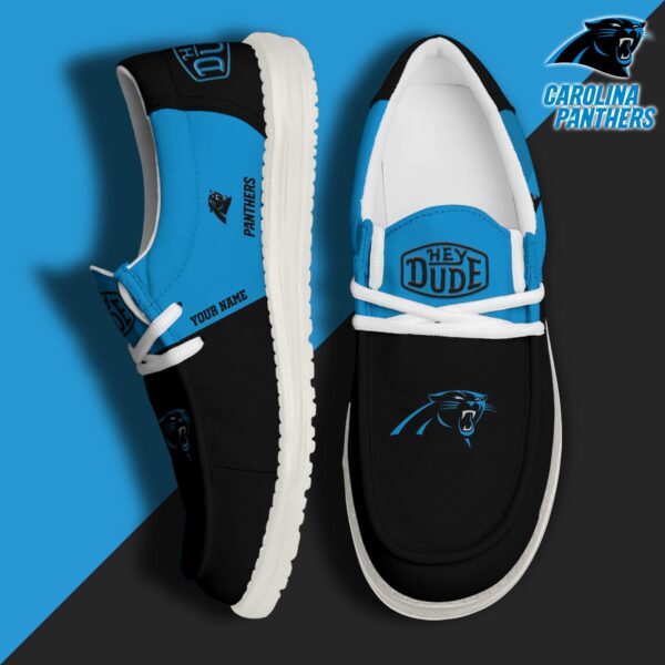Tubopro Carolina Panthers Personalized Hey Dude Shoes For Men And Women