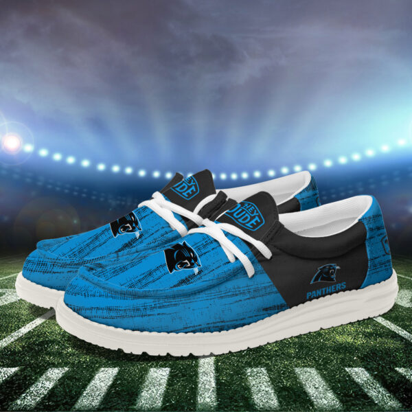 Tubopro Carolina Panthers Personalized Hey Dude Shoes For Men And Women - Image 3