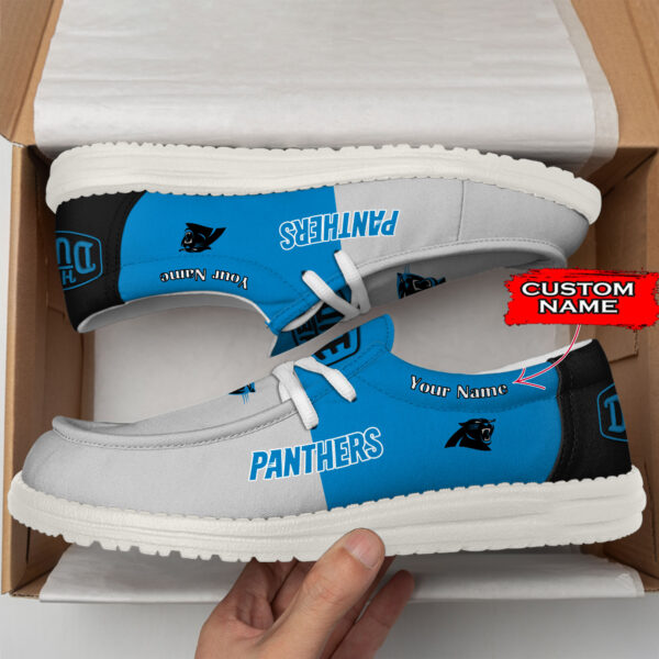 Tubopro Carolina Panthers Personalized Hey Dude Shoes For Men And Women - Image 3