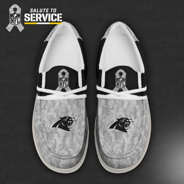 Tubopro Carolina Panthers Personalized Hey Dude Shoes For Men And Women - Image 5