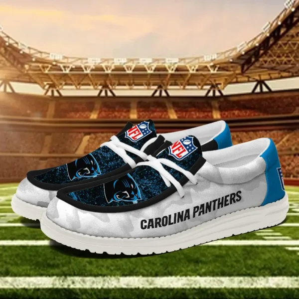 Tubopro Carolina Panthers Personalized Hey Dude Shoes For Men And Women