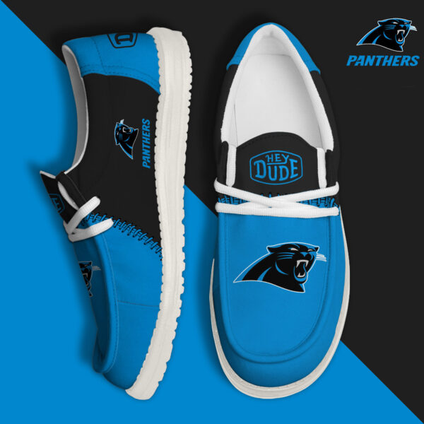 Tubopro Carolina Panthers Personalized Hey Dude Shoes For Men And Women