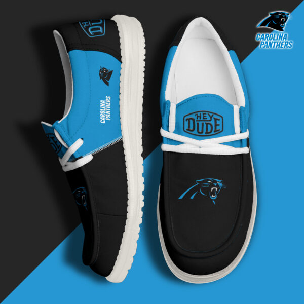 Tubopro Carolina Panthers Personalized Hey Dude Shoes For Men And Women